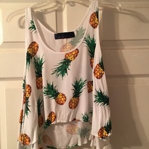 Pineapple tank top